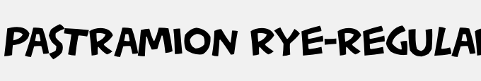Pastramion Rye-Regular